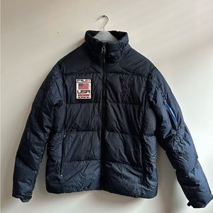 Vintage Ralph Lauren puffer size medium (read description)